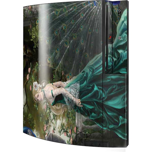 Woman with Peacocks by Nene Thomas Playstation 3 & PS3 Skin